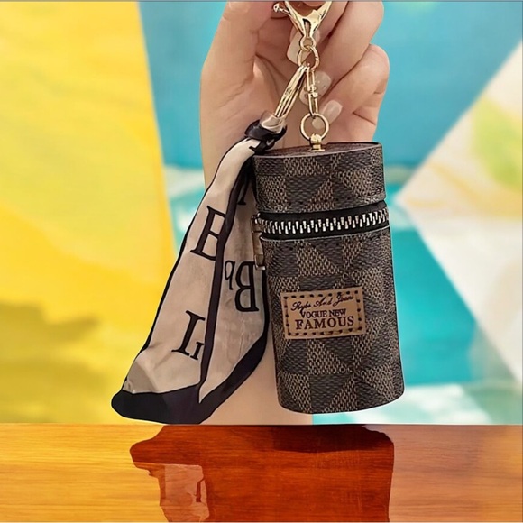 NWT Trendy Mini Retro Multifunctional Coin PU Leather Purse with Scarf - Picture 9 of 13